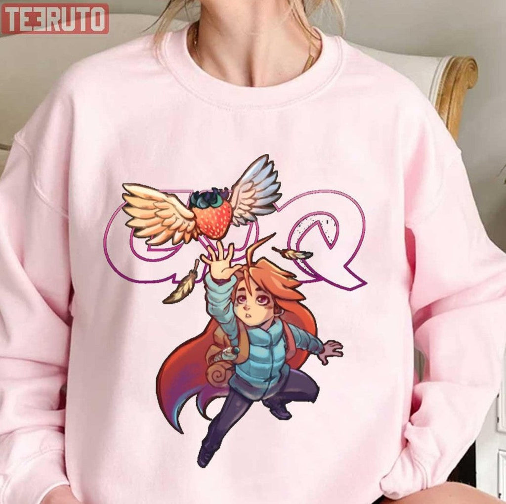 Sticker Madeline Character Celeste Unisex T-Shirt