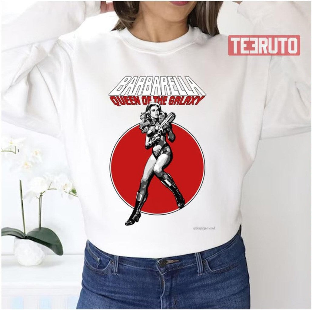 Barbarella Jane Fonda Unisex Sweatshirt
