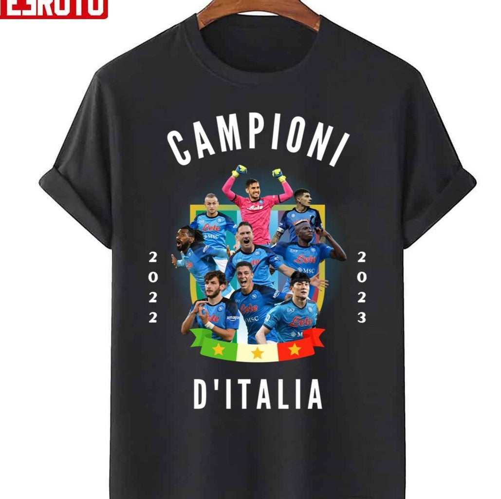 Napoli Campione D'italia 2023 Unisex T-Shirt