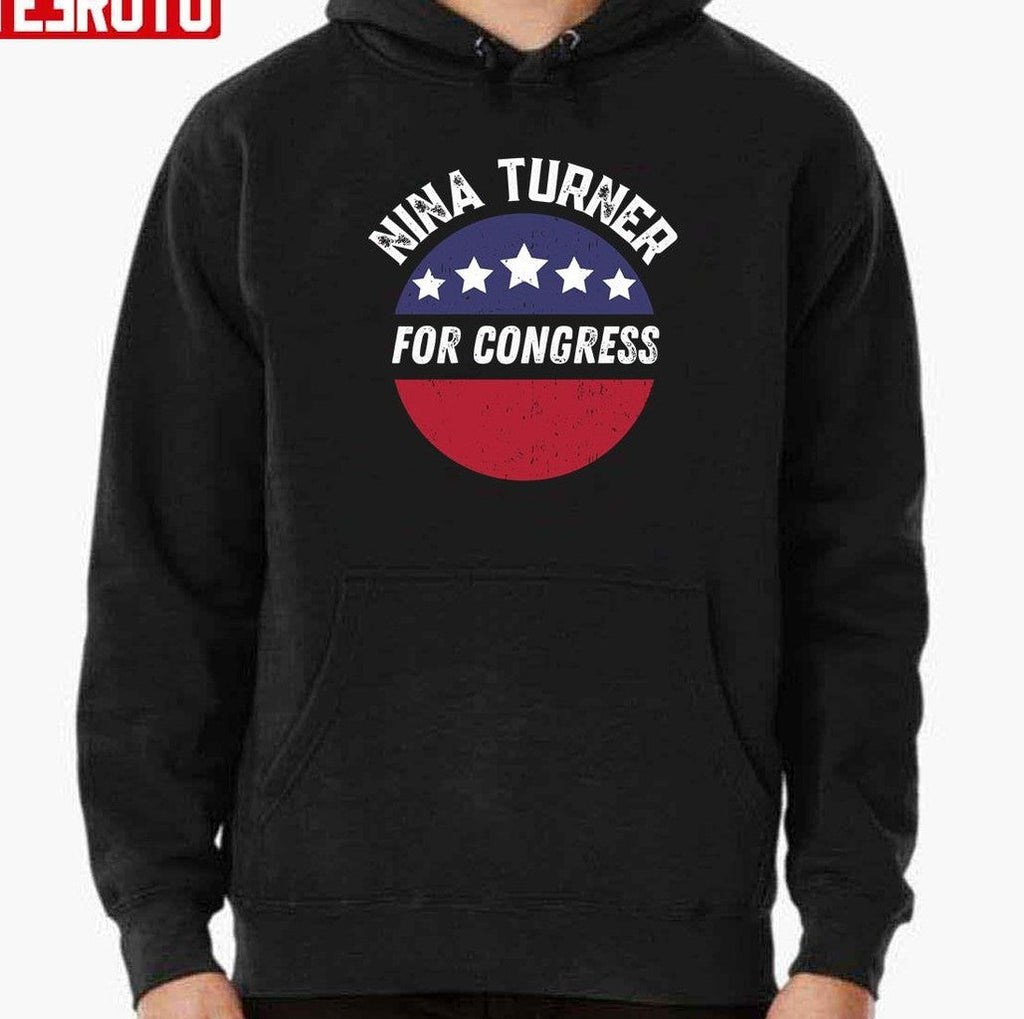 Progressive Leftist Political Nina Turner For Congress Unisex Sweatshirt