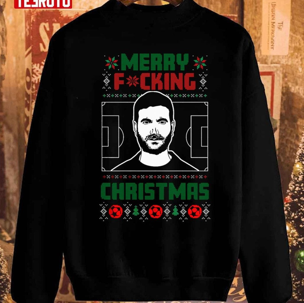 Roy Kent Merry Fcking Christmas Color Futbol Star Unisex Sweatshirt