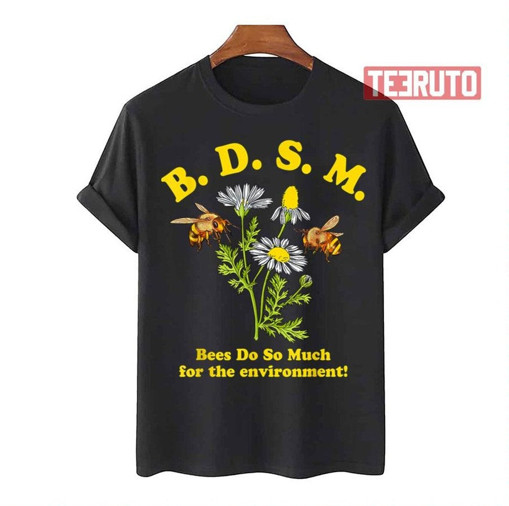 Bee On A Sunflower Unisex T-Shirt