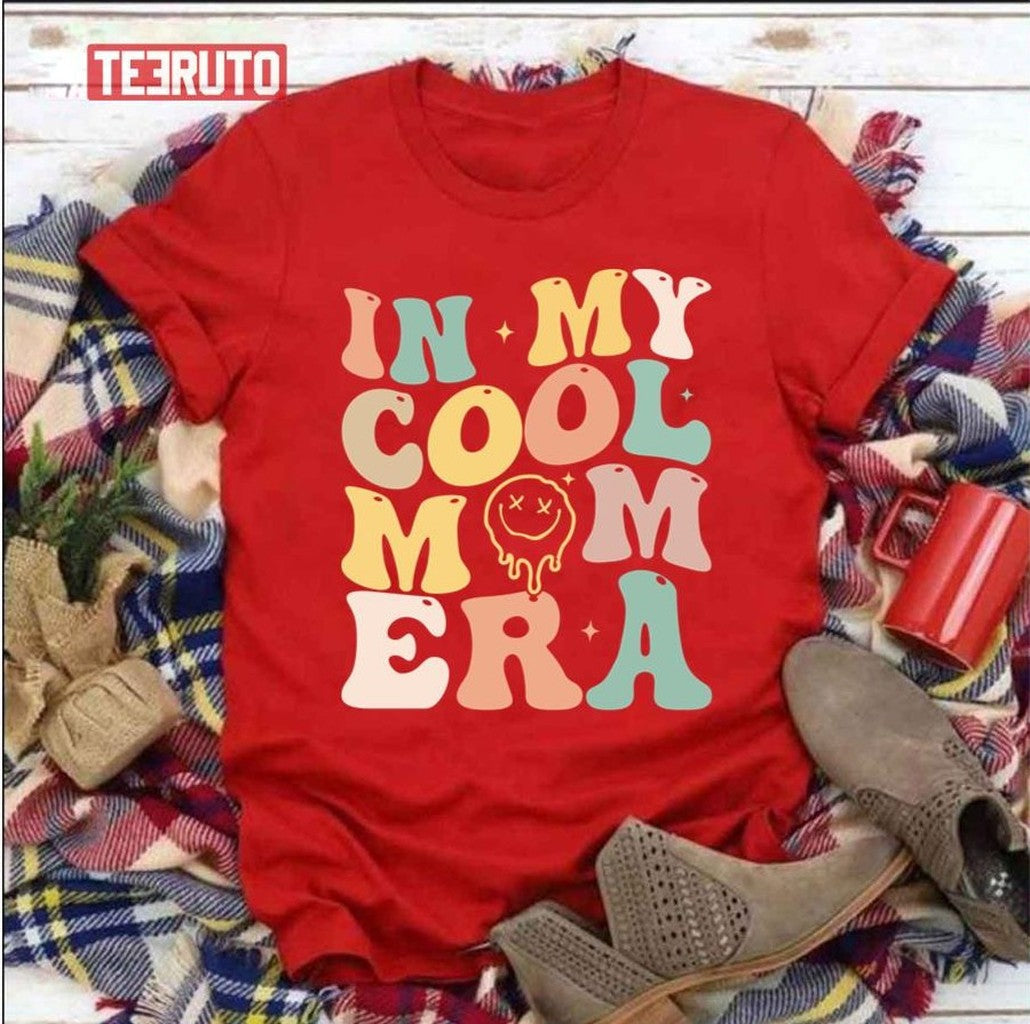Retro Mom Mother's Day In My Cool Mom Era Groovy Unisex T-Shirt