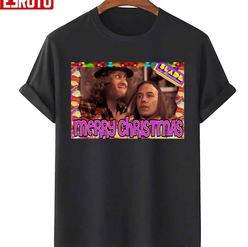 Slade Vic Reeves Christmas Unisex T-Shirt