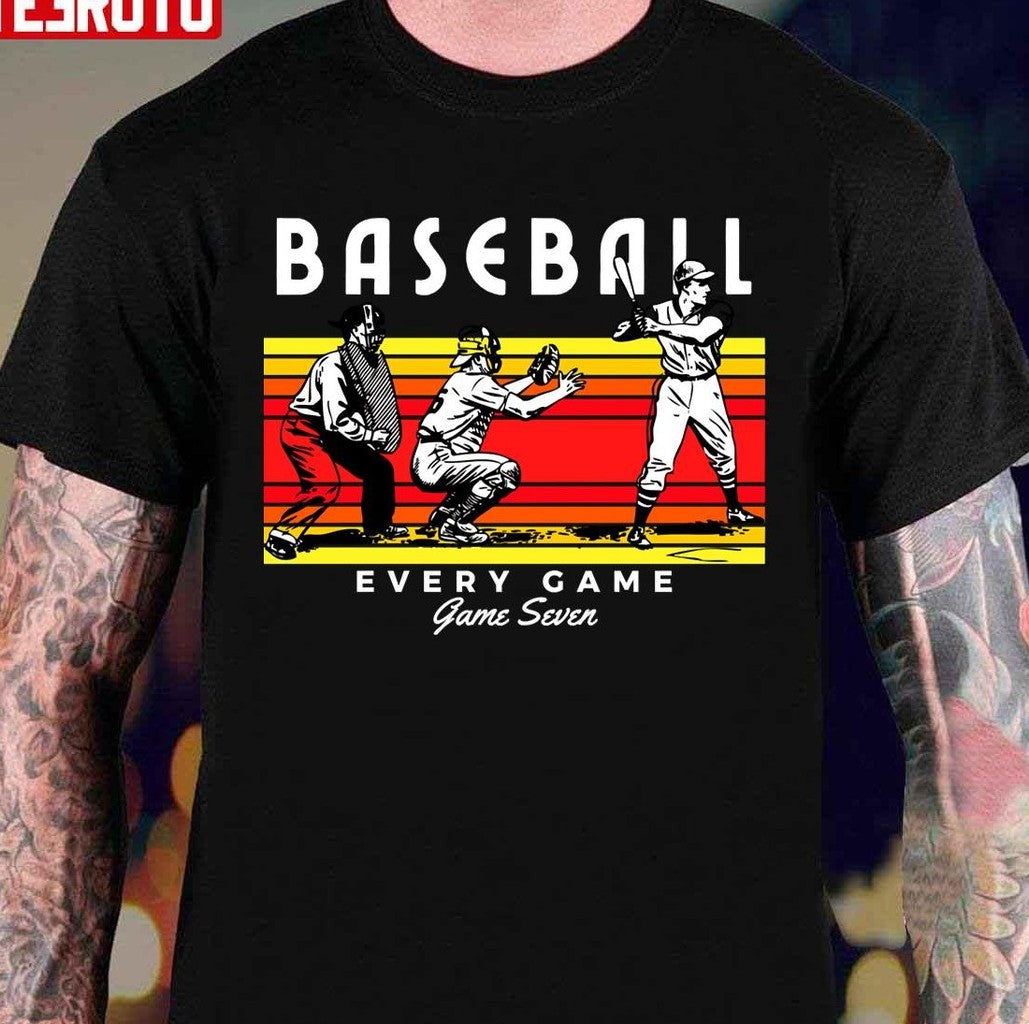 Baseball Every Game Vintage Unisex T-Shirt