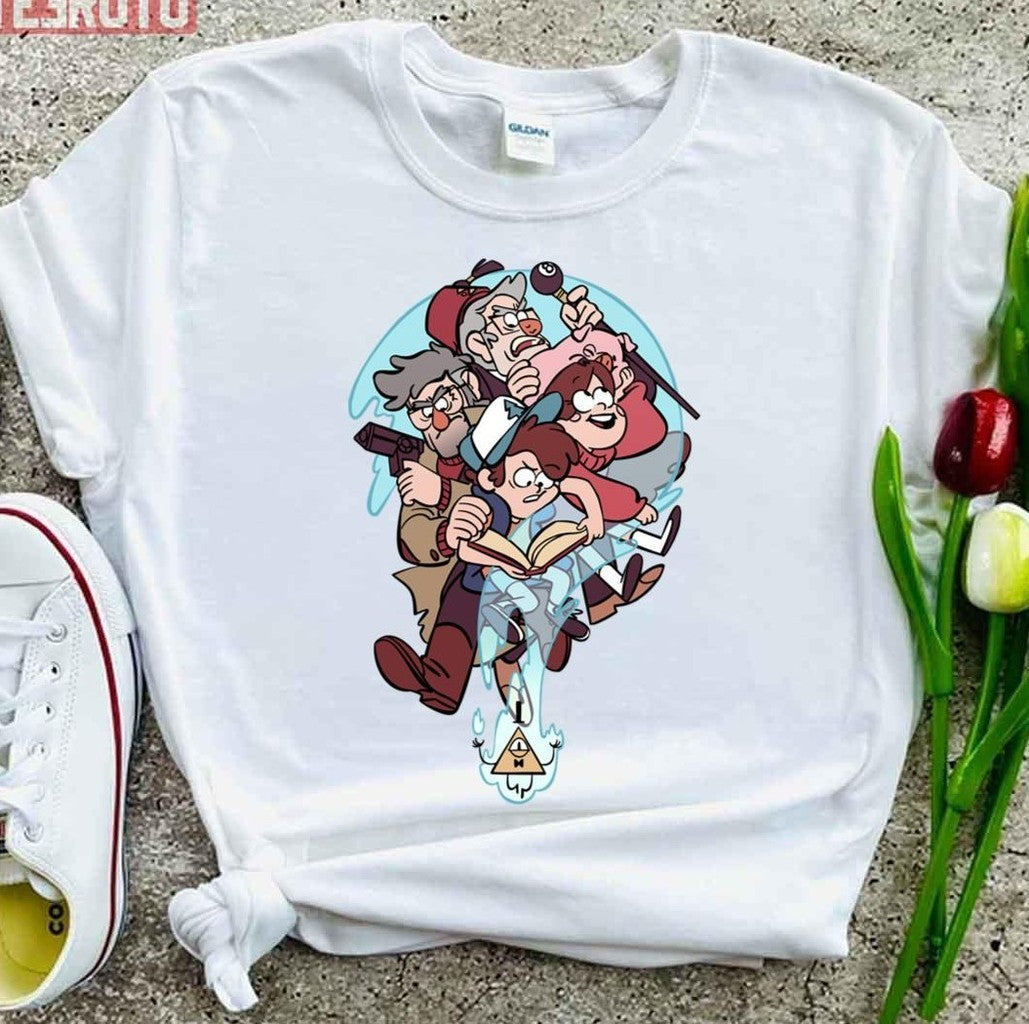 Pines Pines Cartoon Gravity Falls Unisex T-Shirt