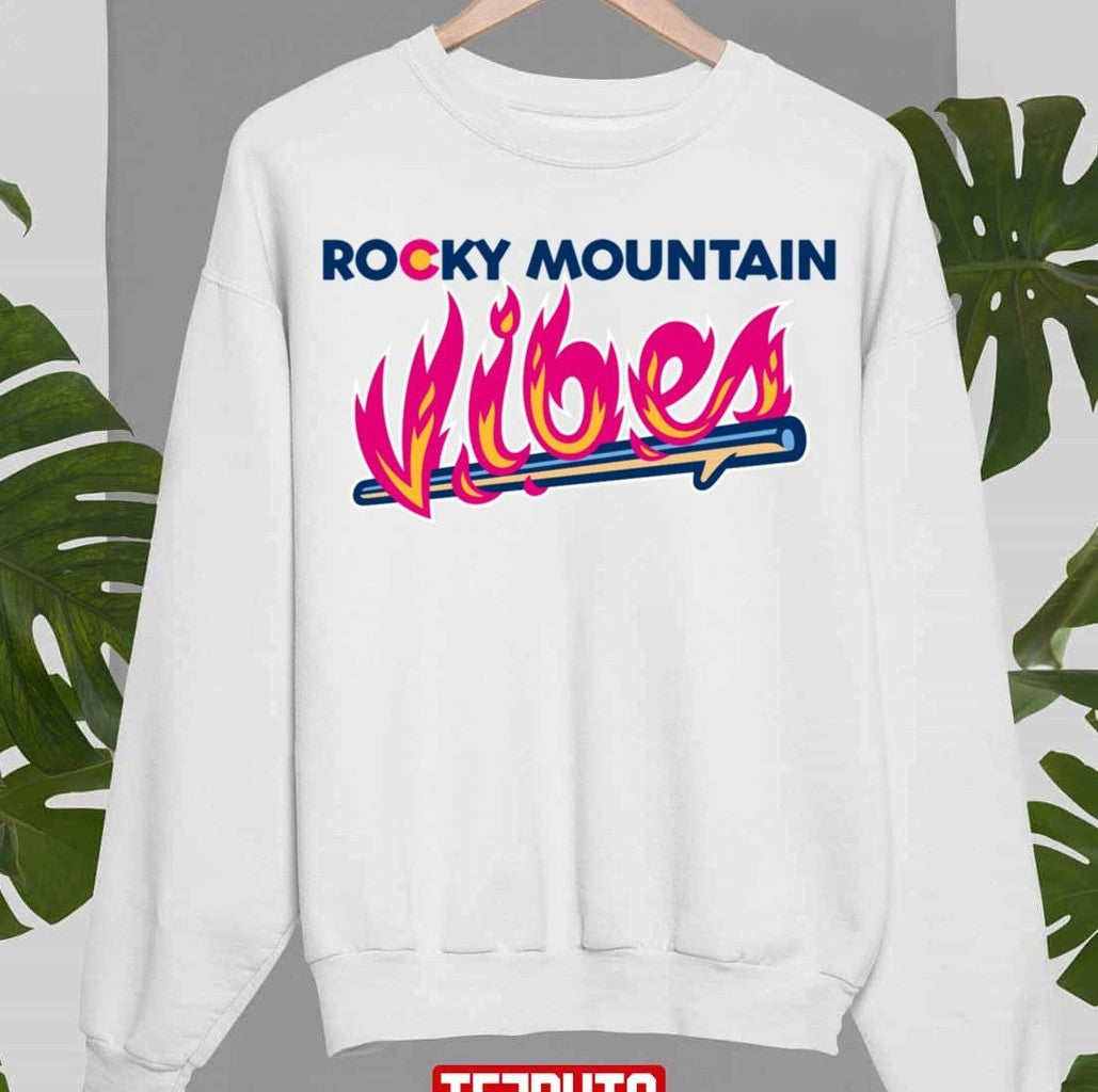 Rocky Mountain Vibes Logo Unisex Sweatshirt