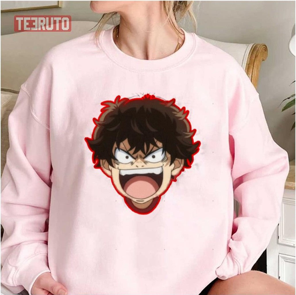 Ao Ashi Angry Face Anime Aoashi Unisex Sweatshirt