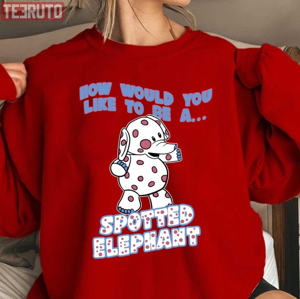 Spotted Elephant Misfit Toy Unisex Sweatshirt
