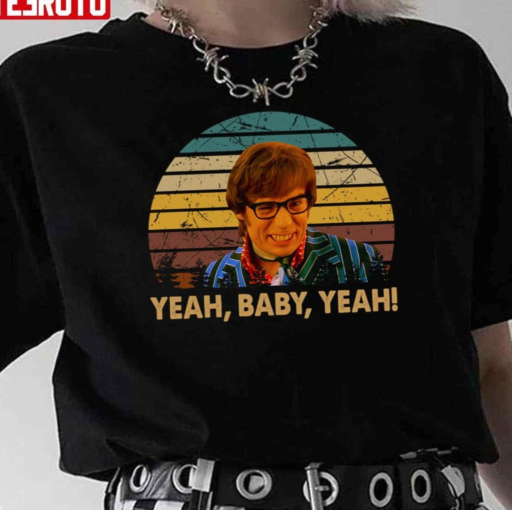 Austin Powers Character Painting Yeah Baby Unisex T-Shirt