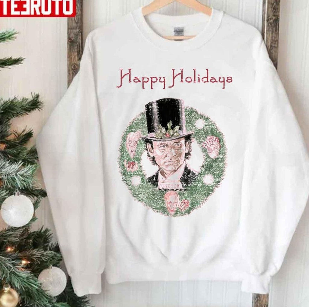 Bill Murray Scrooged Christmas Unisex Sweatshirt