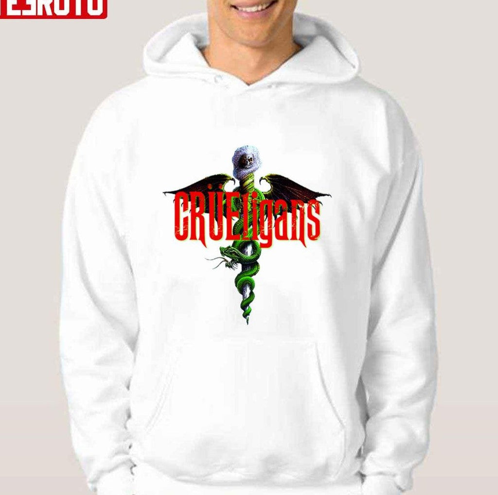 MÃ¶tley CrÃ¼e American Heavy Metal Band Crueligans Unisex Hoodie