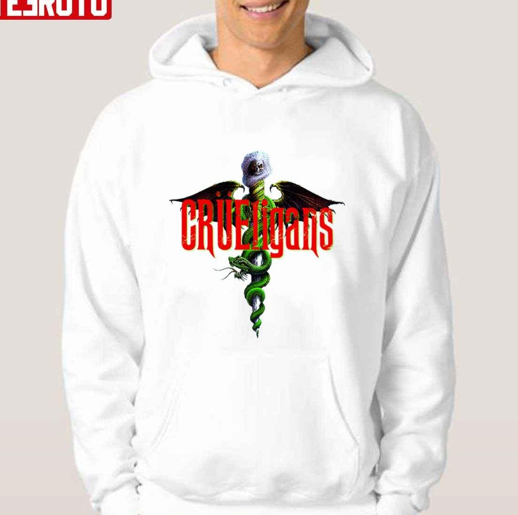 MÃ¶tley CrÃ¼e American Heavy Metal Band Crueligans Unisex Hoodie