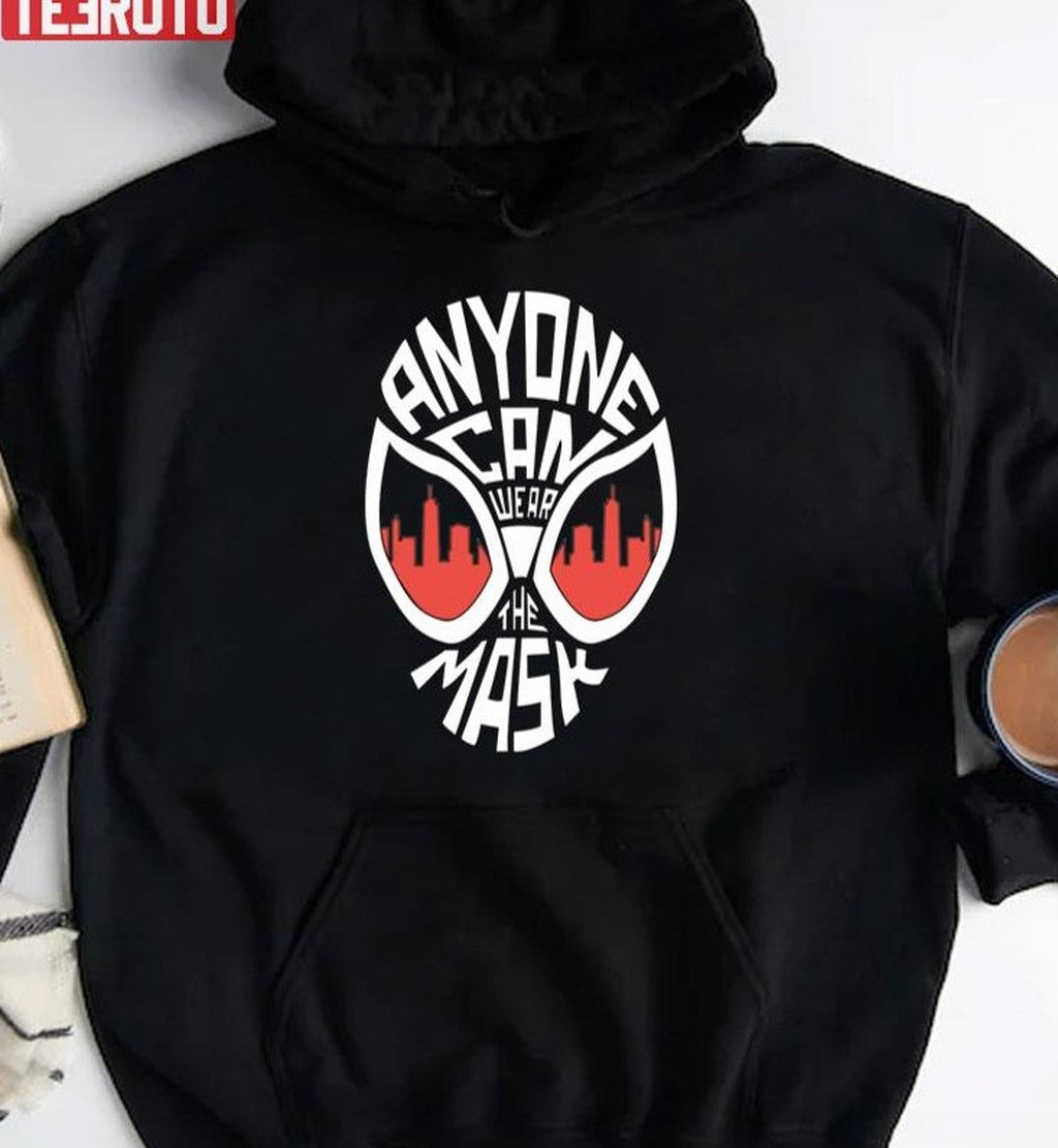 Anyone Can Wear The Mask Miles Morales Unisex T-Shirt