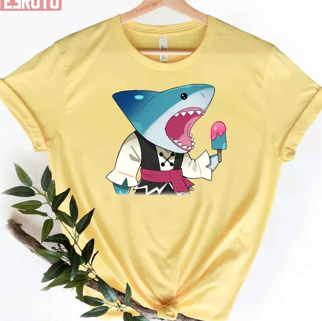 Shroomie Sorbet Shark Cookie Unisex T-Shirt