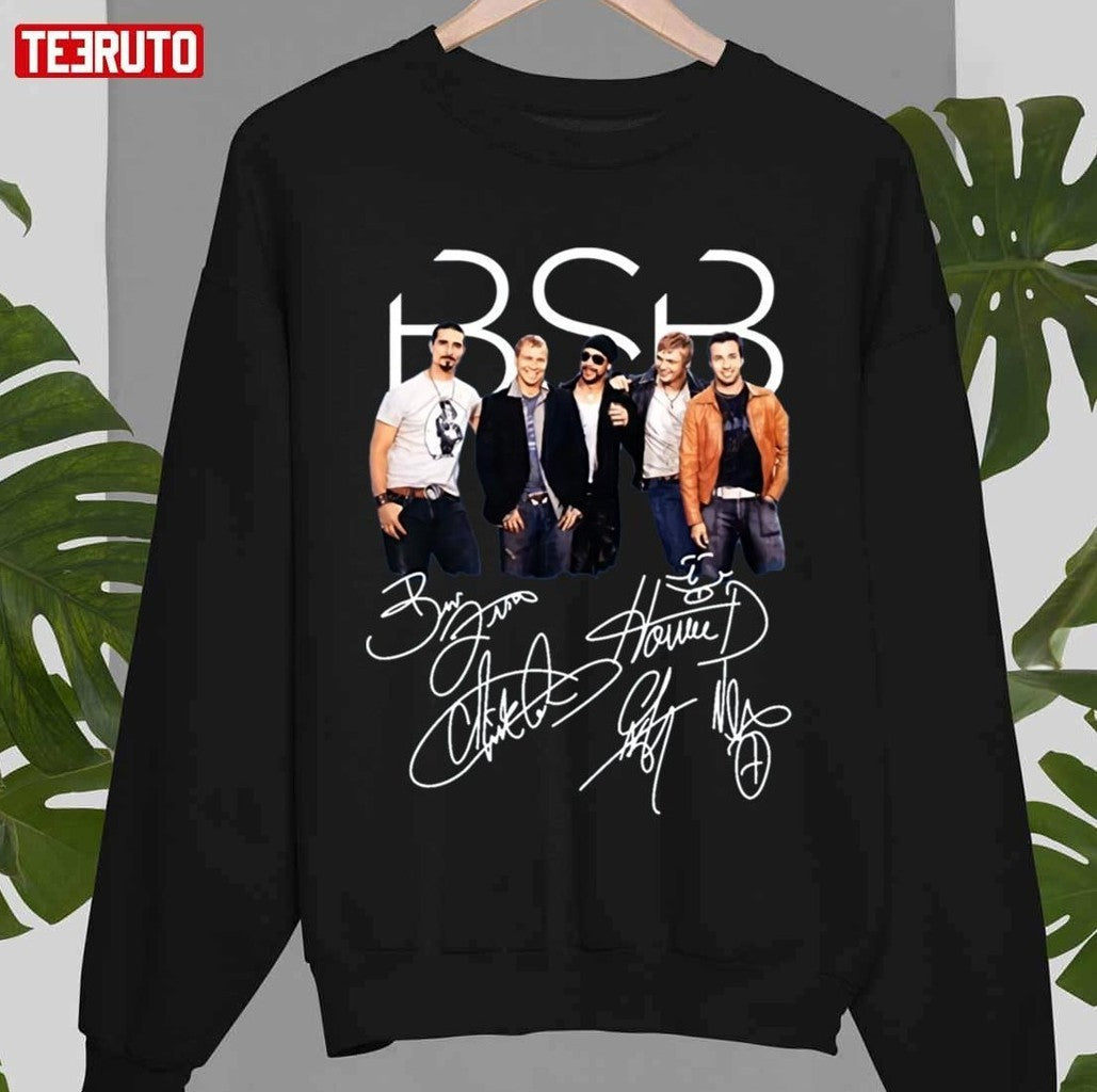 Signature Backstreet Boys 90s Boyband Unisex T-Shirt