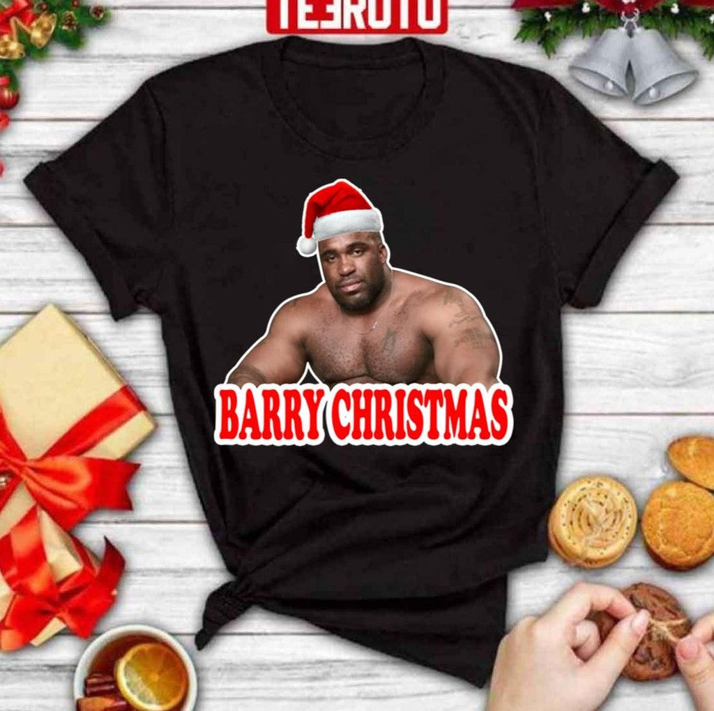 Barry Christmas Funny Meme Barry Wood Unisex Sweatshirt