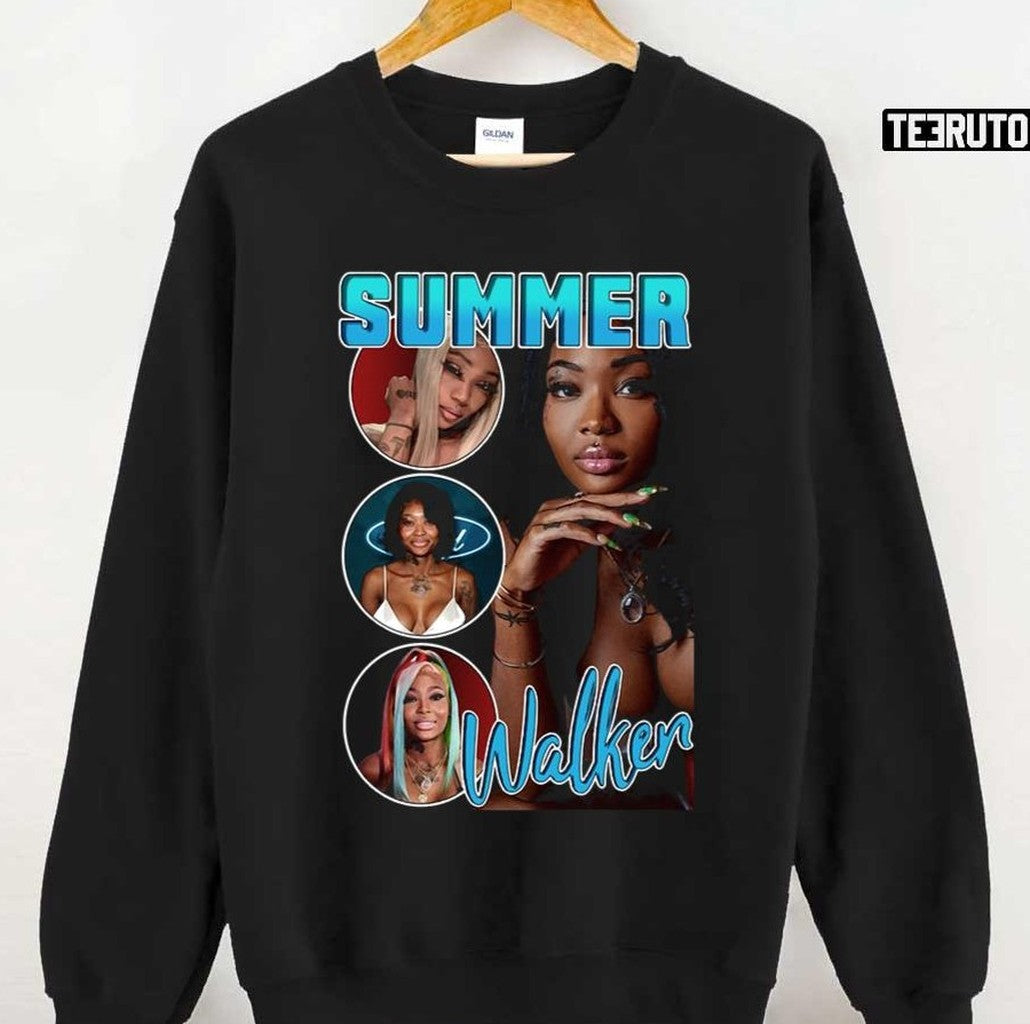 Summer Walker Vintage Retro 90s Bootleg Rap Style Unisex T-Shirt
