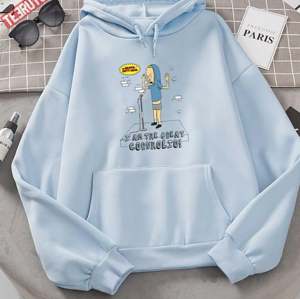 Beavis And Butt-Head Stand Up I Am The Great Cornholio Unisex Sweatshirt