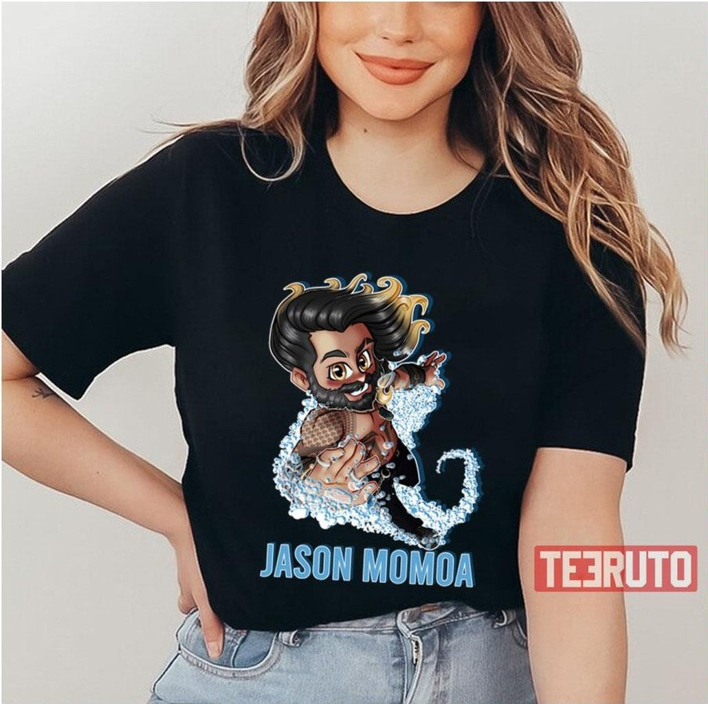 Baby Chibi Jason Momoa Aquaman Unisex T-Shirt