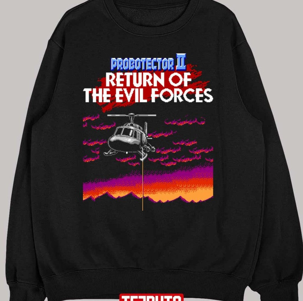 Probotector 2 Mega Drive Double Dragon Unisex Sweatshirt
