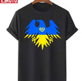 Best I Stand With Ukraine Support Ukraine Eagle Ukrainian Flag Unisex T-Shirt