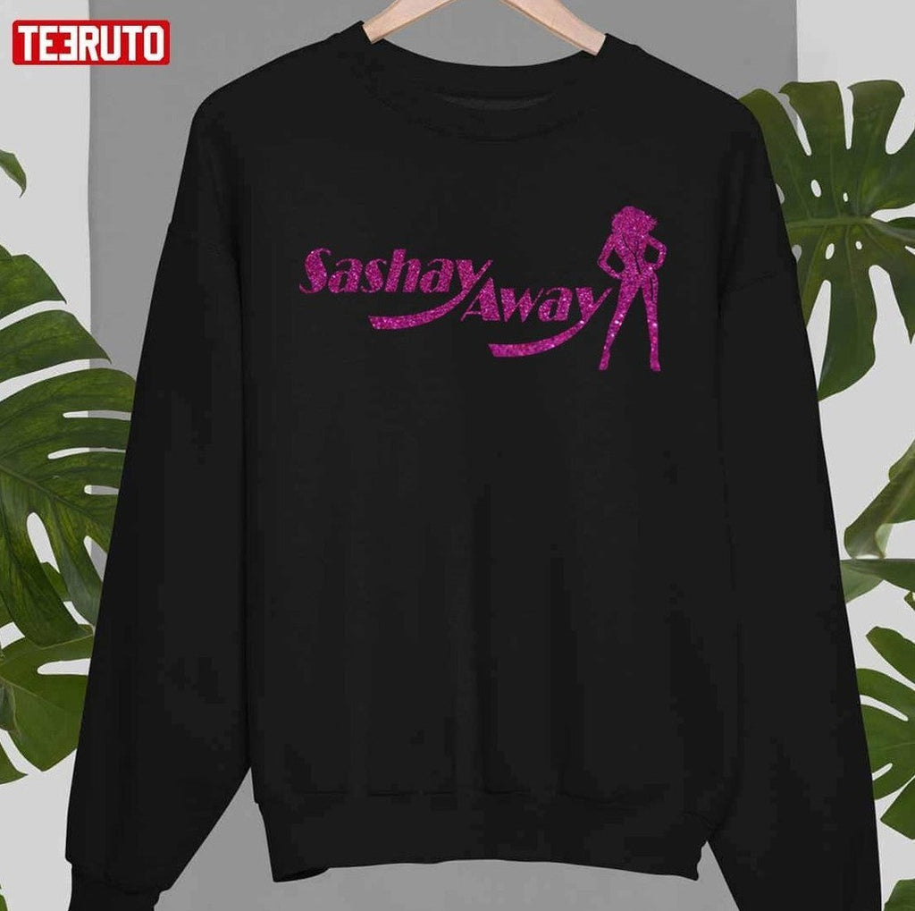 Sashay Away Drag Race Pink Glitter Rupaul's Unisex T-Shirt