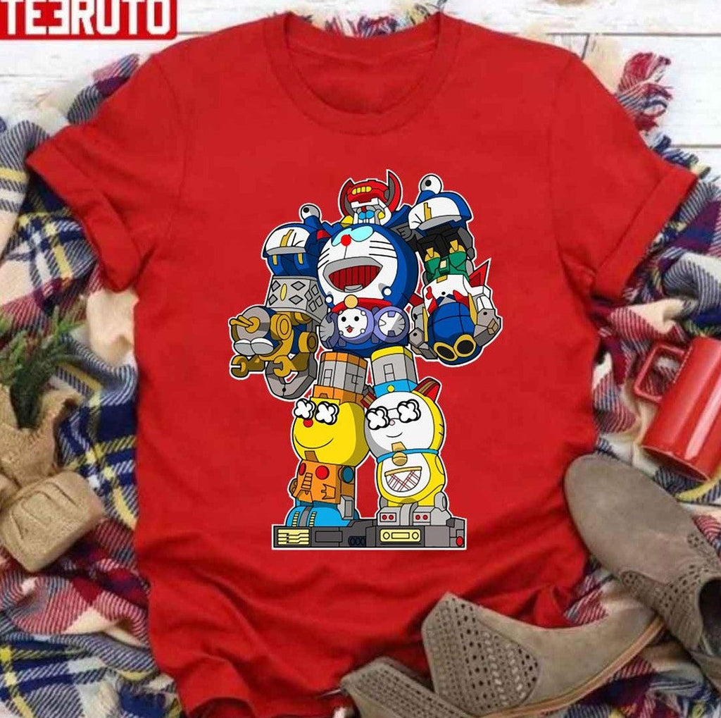 Robot Cat Doraemon Mech Unisex T-Shirt