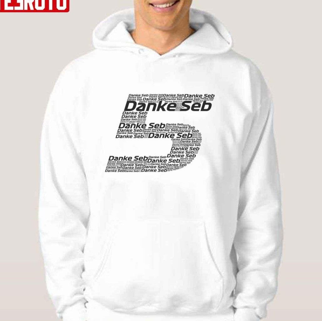 Number 5 Danke Seb Sebastian Vettel Unisex Hoodie