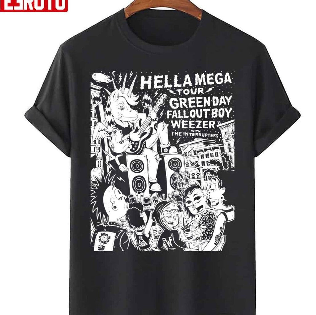 Black And White Hella 2021 2022 Unisex T-Shirt