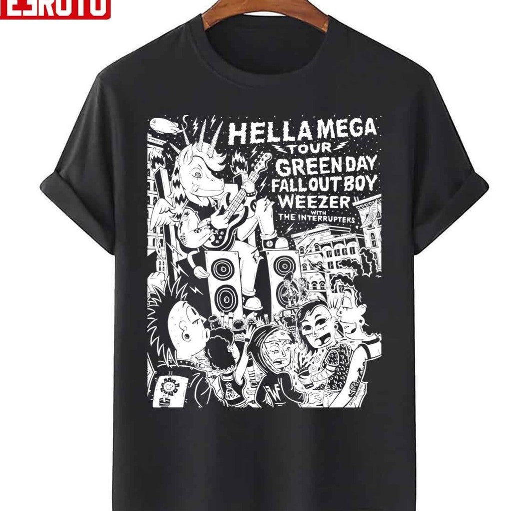Black And White Hella 2021 2022 Unisex T-Shirt