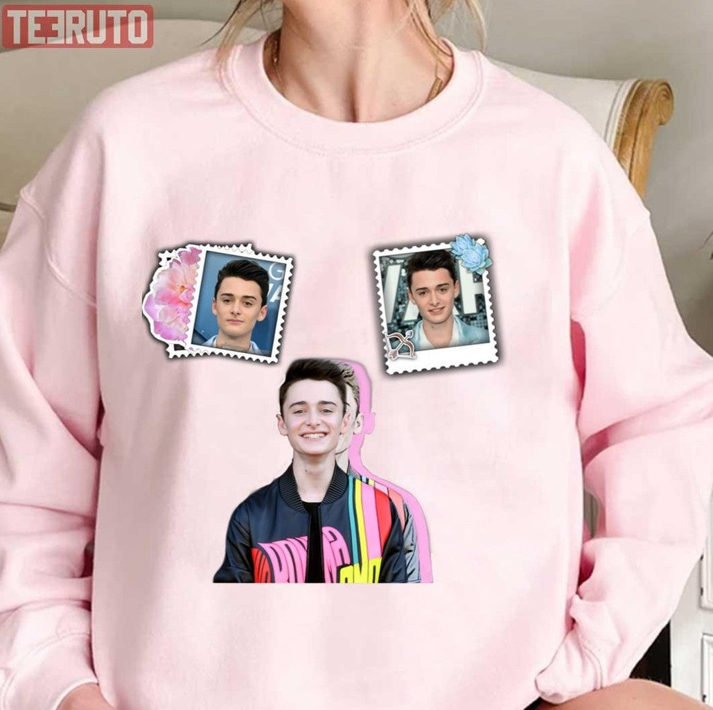 Noah Schnapp Colorful Handsome Actor Unisex Sweatshirt