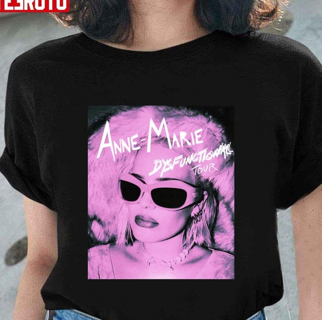 New Anne Marie Dysfunctional Tour Unisex T-shirt