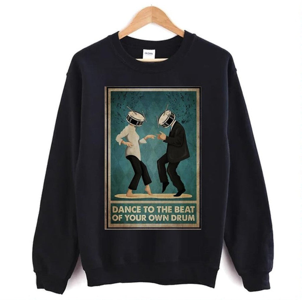 Pulp Fiction Dance To The Beat Drum Head Unisex T-Shirt