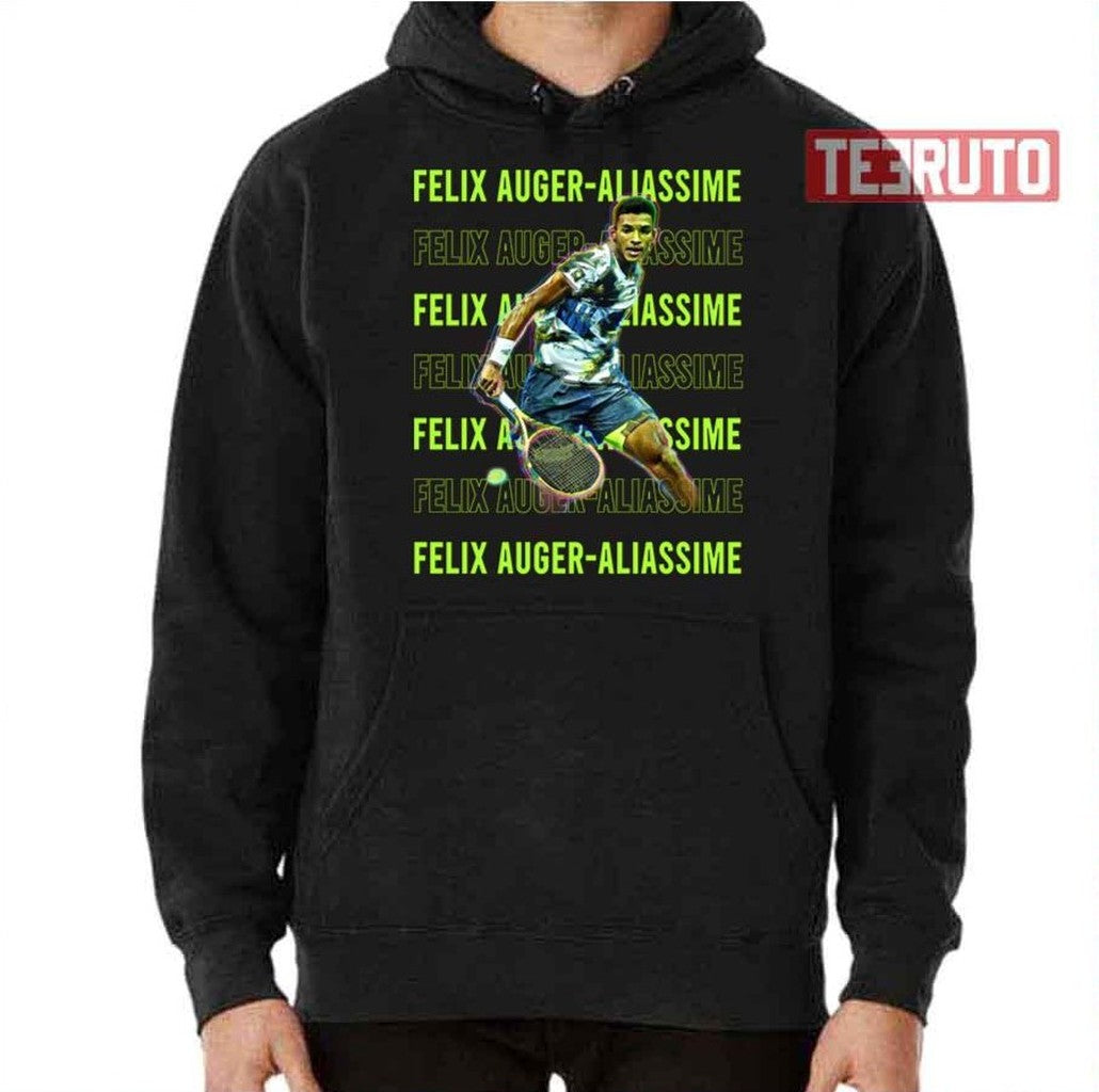 Tennis Slice Canada Tennis Felix Auger Aliassime Name Unisex T-Shirt