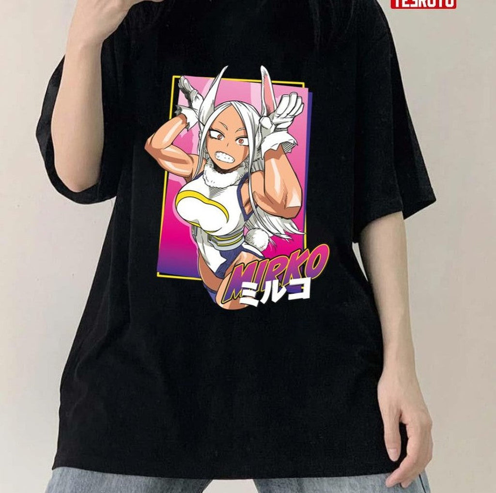 Being Cute Mirko School Hero Boku My Hero Academia Unisex T-Shirt