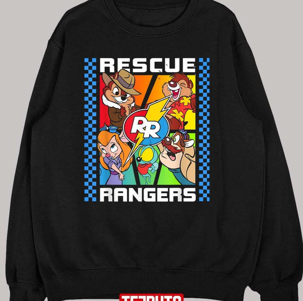 Rescue Rangers Funny Cartoon Unisex T-shirt