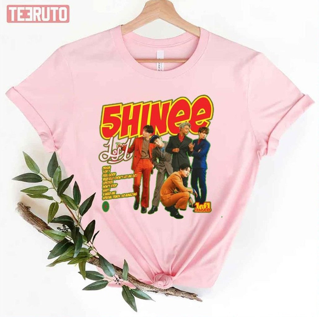 Shinee Tracklist Graphic Unisex T-Shirt