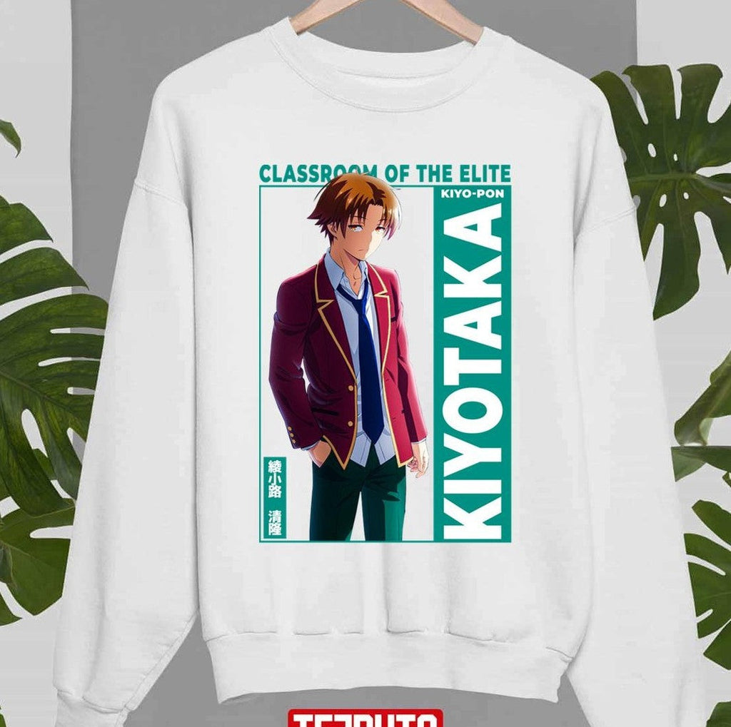 Anime Character Classroom Of The Elite You-Zitsu Series Kiyotaka Ayanokouji Fanart Unisex Sweatshirt