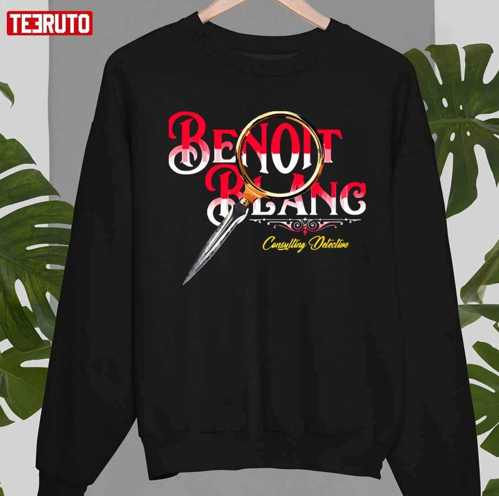 Benoit Blanc Consulting Detective Glass Onion Knives Out Unisex T-shirt