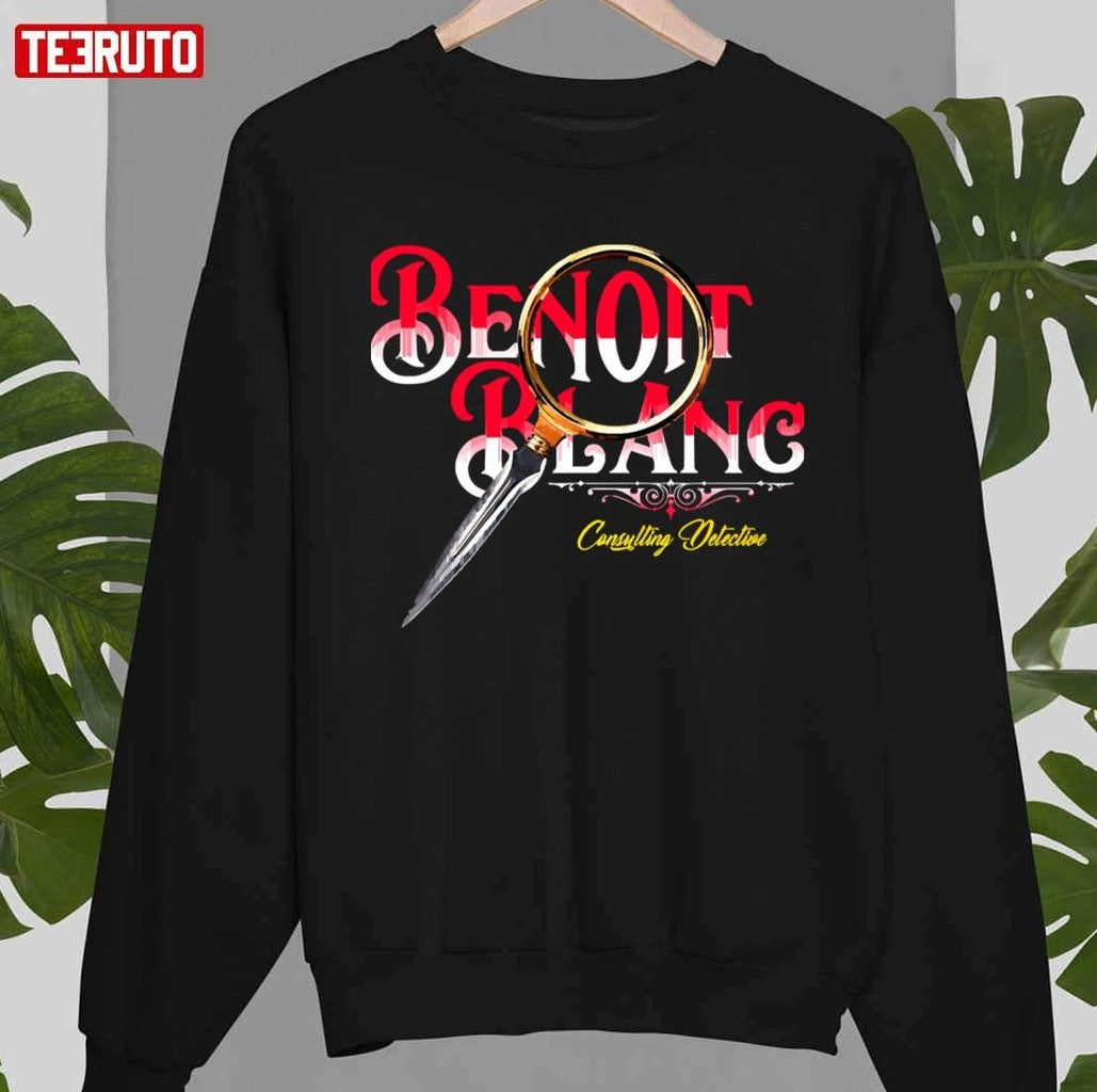 Benoit Blanc Consulting Detective Glass Onion Knives Out Unisex T-shirt