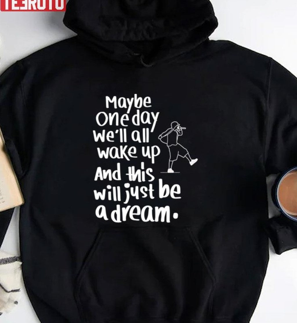 Mockingbird Lyrics Typography Eminem Unisex Sweatshirt