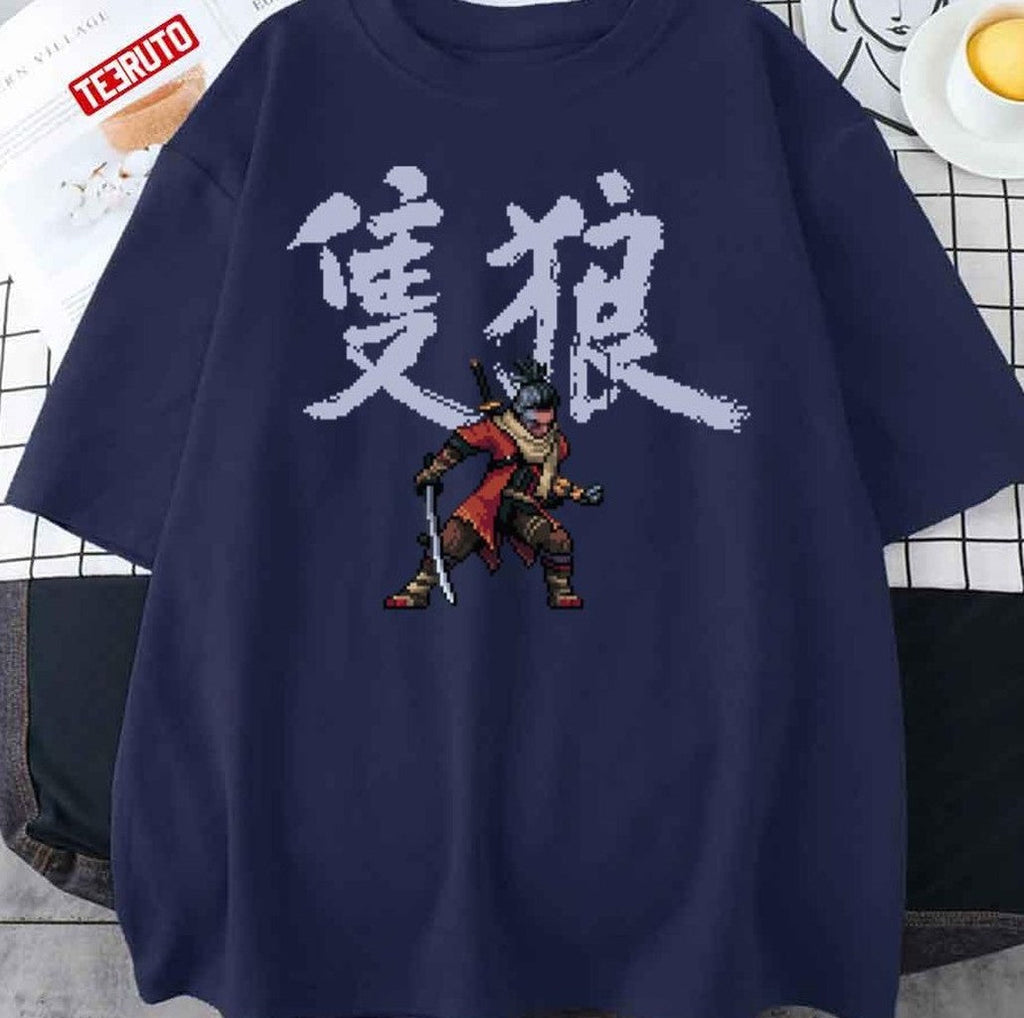 Pixel Art Sekiro Shadows Die Twice Unisex Sweatshirt