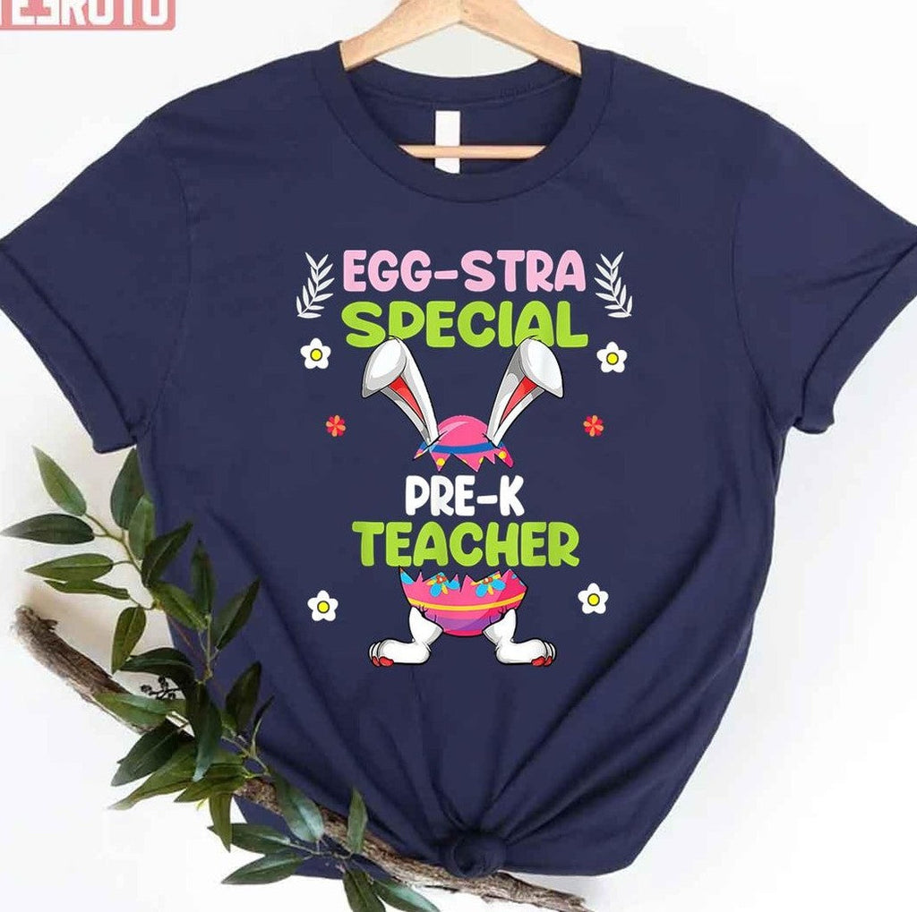 Teacher Easter Day Funny Rabbit Bunny Women T-Shirt