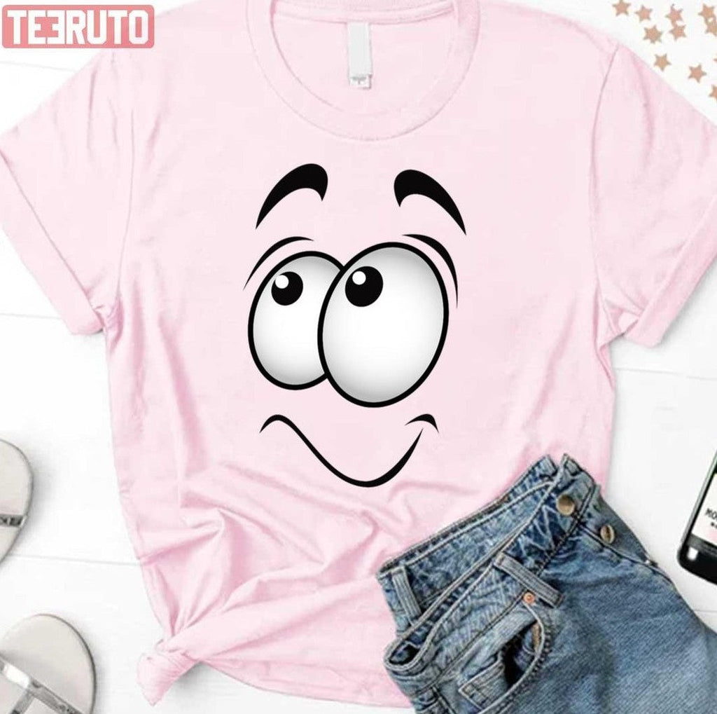 Smile Eyes Cartoon Unisex T-Shirt