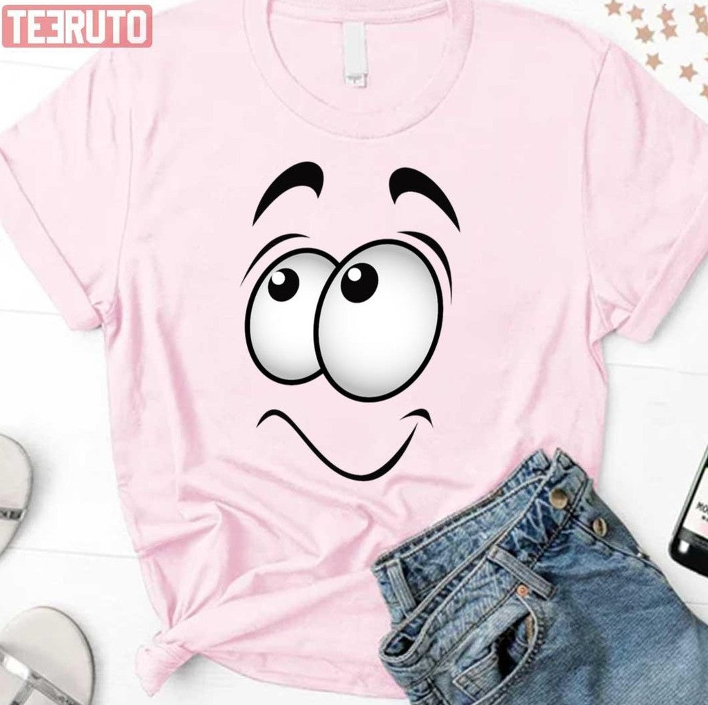 Smile Eyes Cartoon Unisex T-Shirt