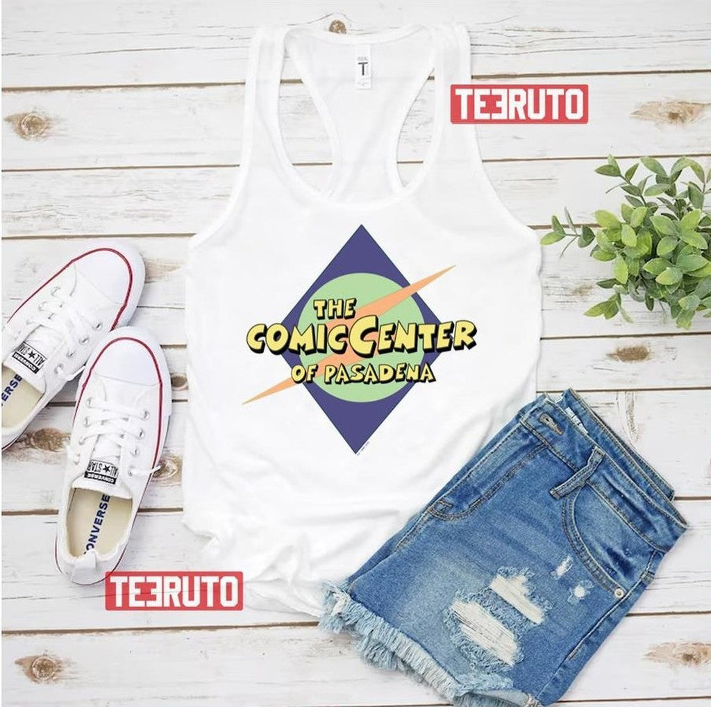 The Comic Center Of Pasadena The Big Bang Theory Unisex Tank Top