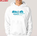 Run Till You're Pretty Tired Forrest Gump Running Club Blue Unisex Hoodie