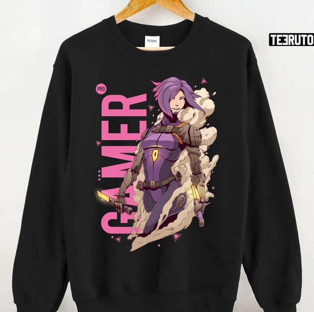 Pro Gamer Anime Warrior Unisex T-Shirt