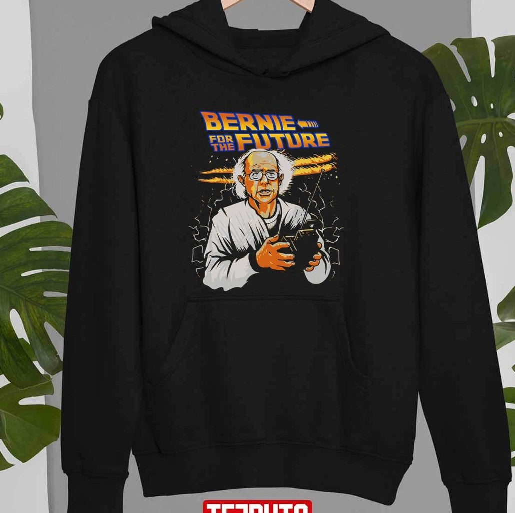Bernie For The Future Back To The Future Retro Unisex Sweatshirt